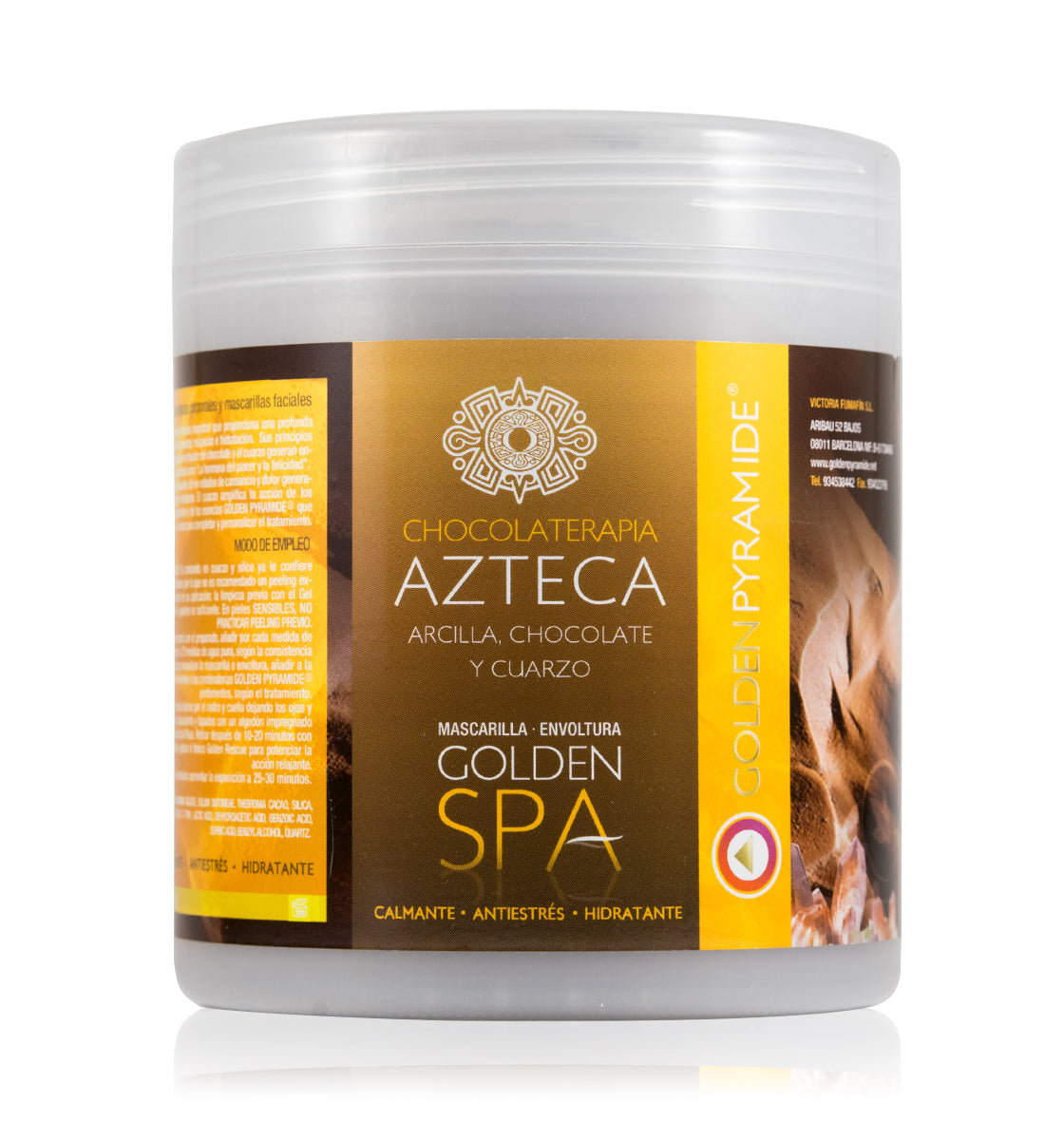 Aztec Chocolate Therapy Moisturizing Facial Mask | GOLDEN PYRAMID