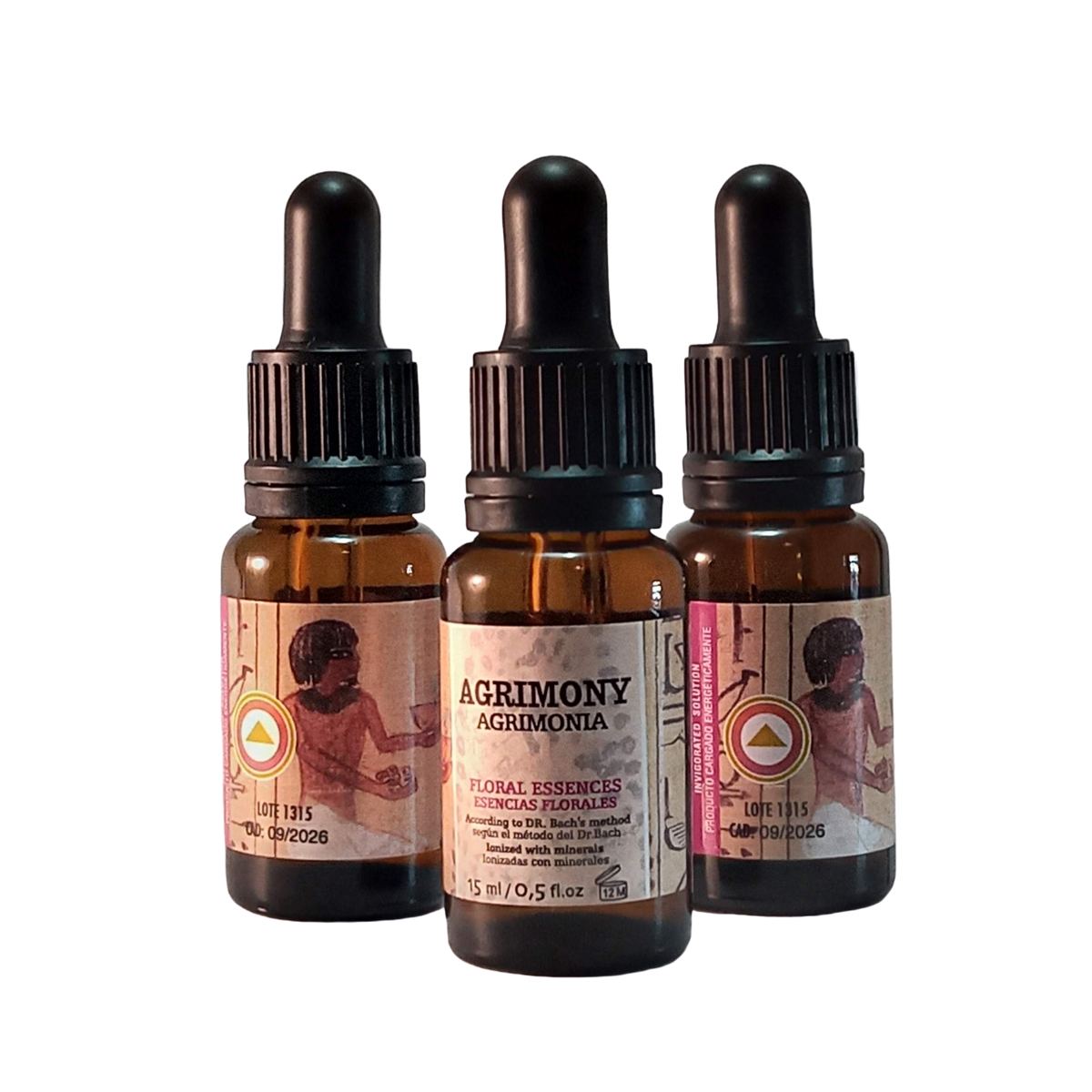 Agrimony【Las 38 Flores de Bach originales】3x2 en PYRAMIDE COSMETICS